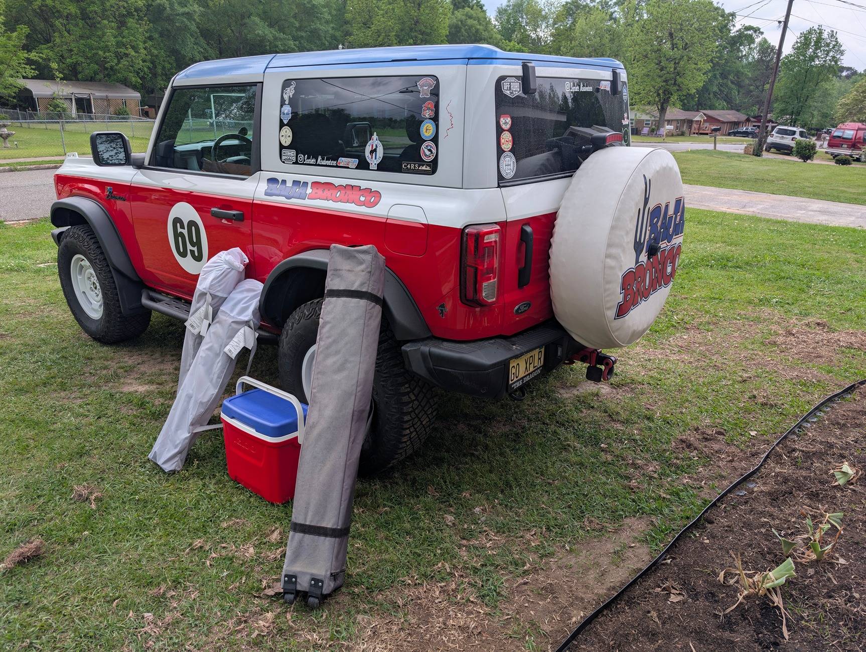 Ford Bronco Decided to make the inside look more like the outside - 'Merica! PXL_20250422_193451331