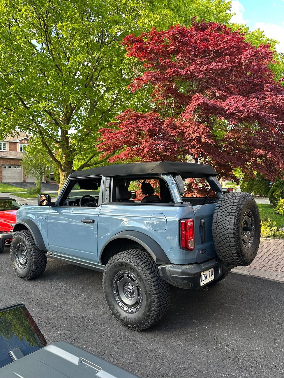 Ford Bronco Added 1.5" spacers today IMG_3775