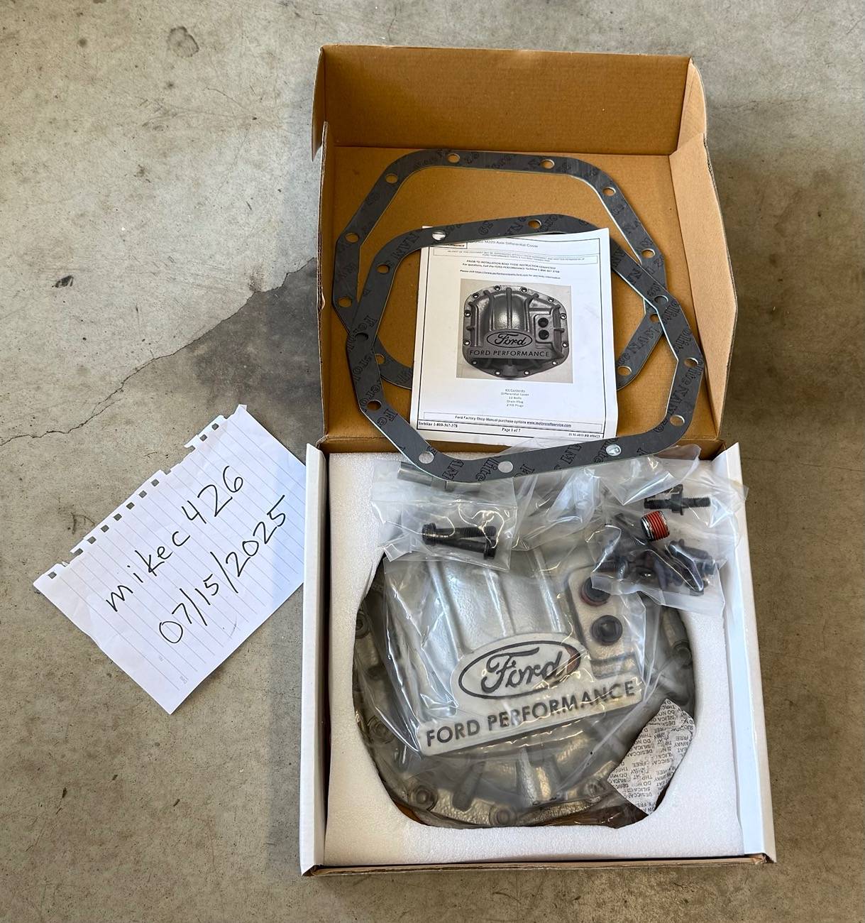 Arkansas - 2021-2025 Bronco M220 HD Rear Axle Differential Cover ...