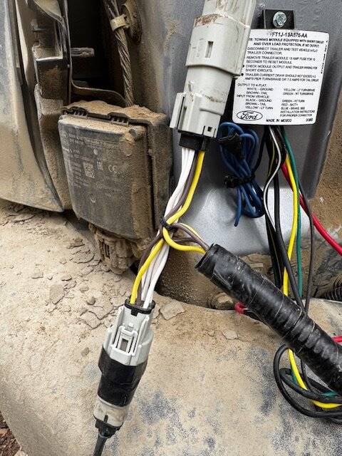 Ford Bronco Trailer lights not working Curt wiring harness