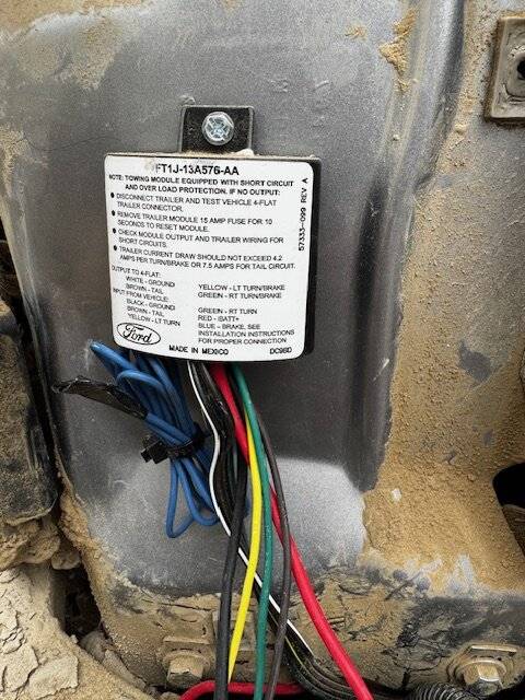 Ford Bronco Trailer lights not working Ford trailer module