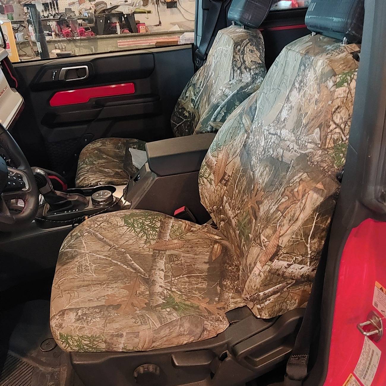 Ford Bronco Seat cover recommendations- Kid strength 20250720_105654