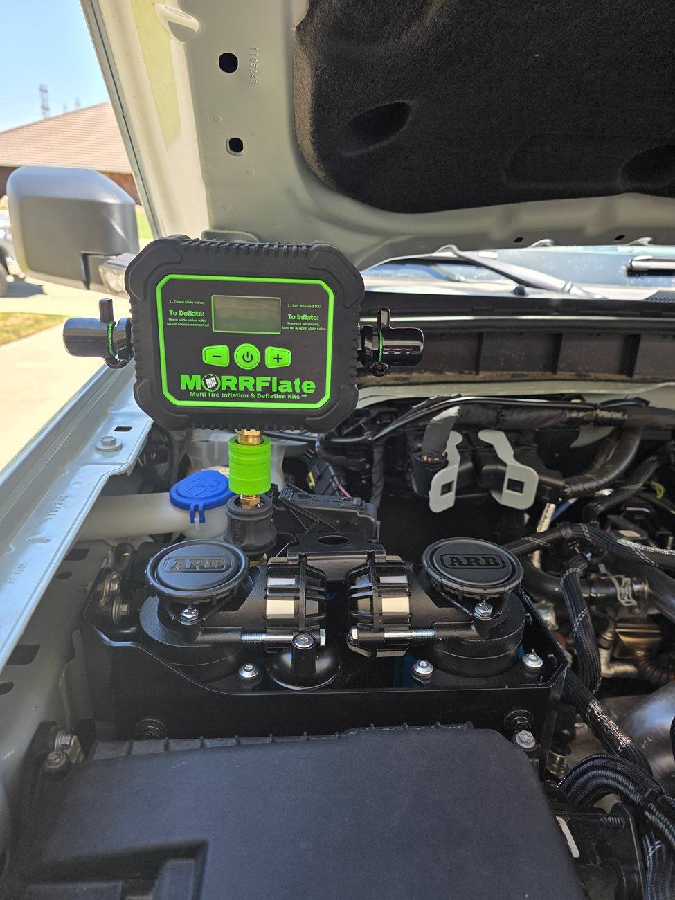 Ford Bronco ARB / Grimm Offroad compressor install. 20250720_122358