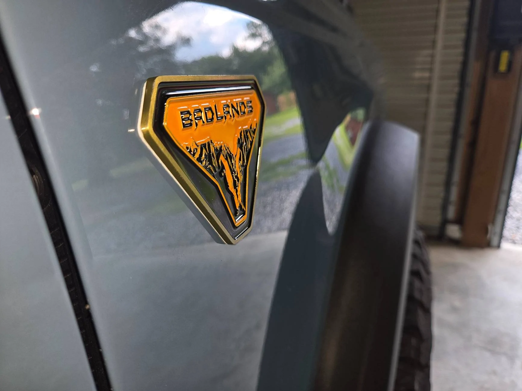 Ford Bronco Ordered 2 Bronco Badlands Badges From Etsy new emblem installed