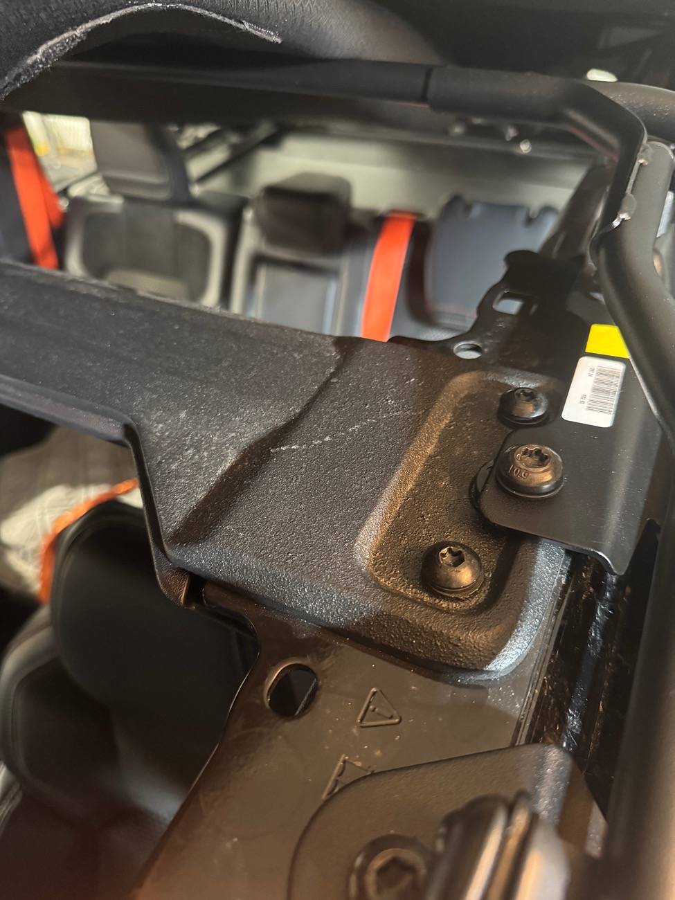 Ford Bronco Install soft top on Raptor IMG_9640