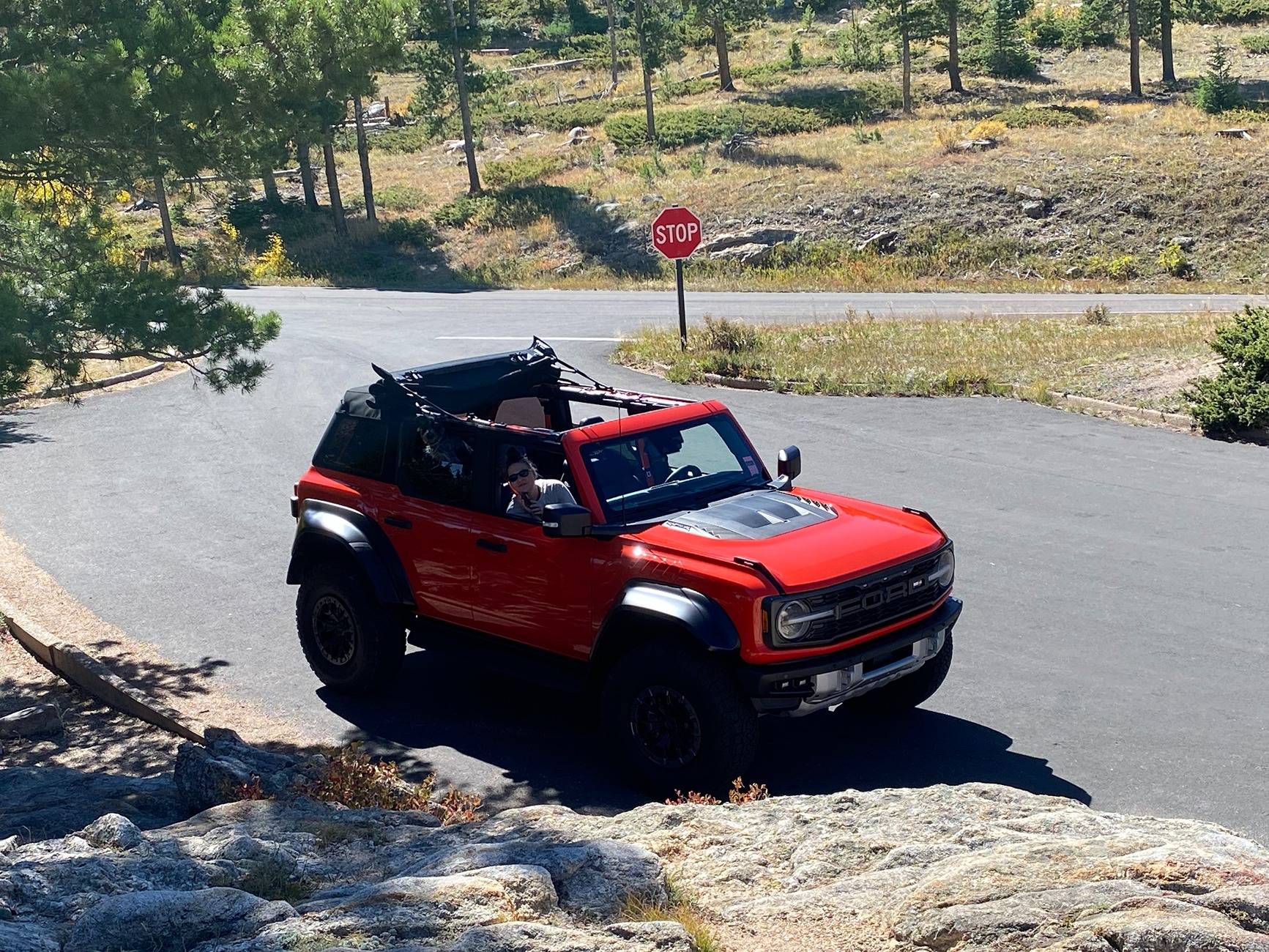 Ford Bronco Install soft top on Raptor IMG_4426