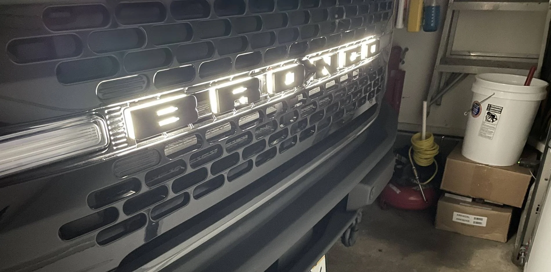 Ford Bronco Lets see those Base model builds Oracle Grill