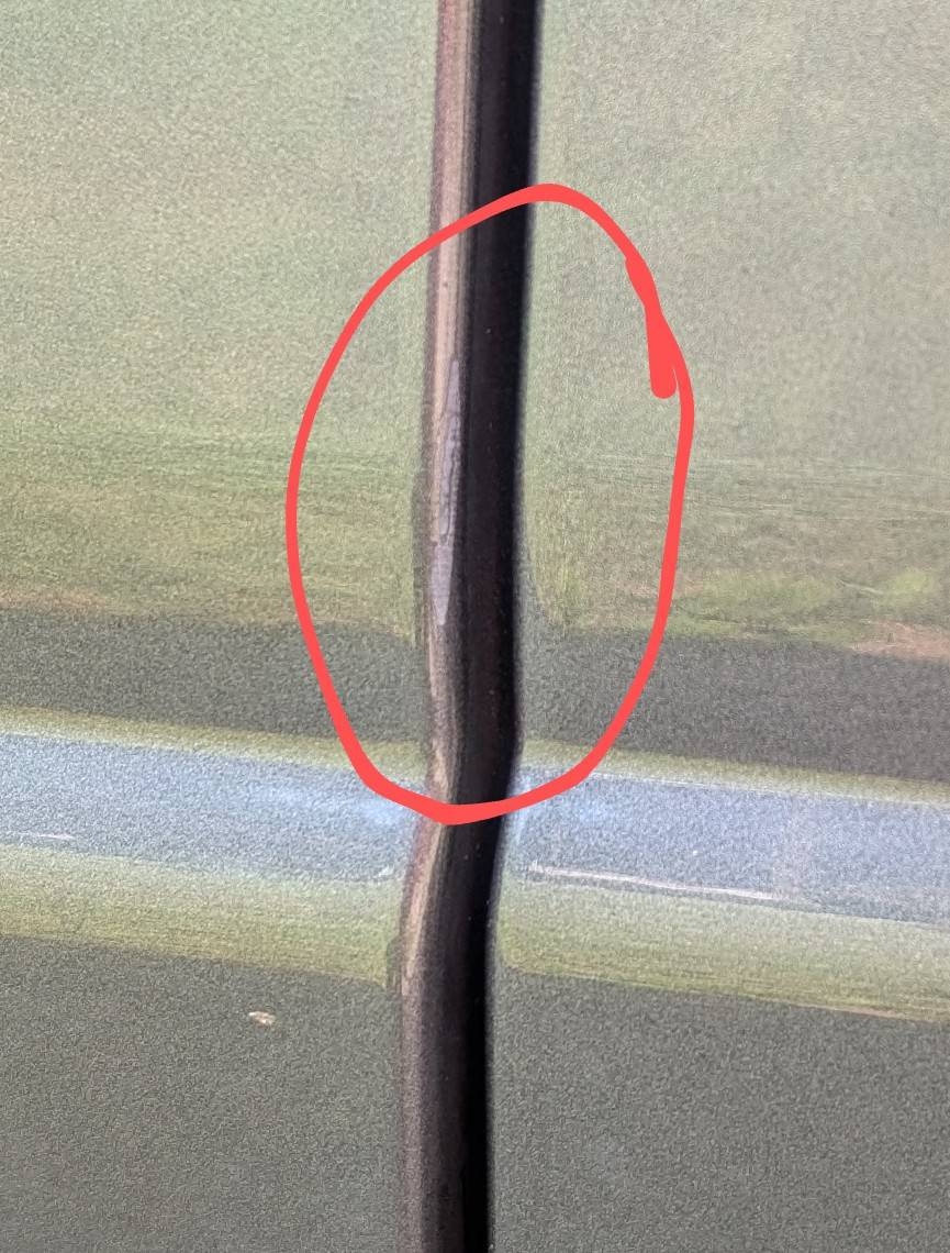 Ford Bronco Rear side passenger door adjustment? 1000002598