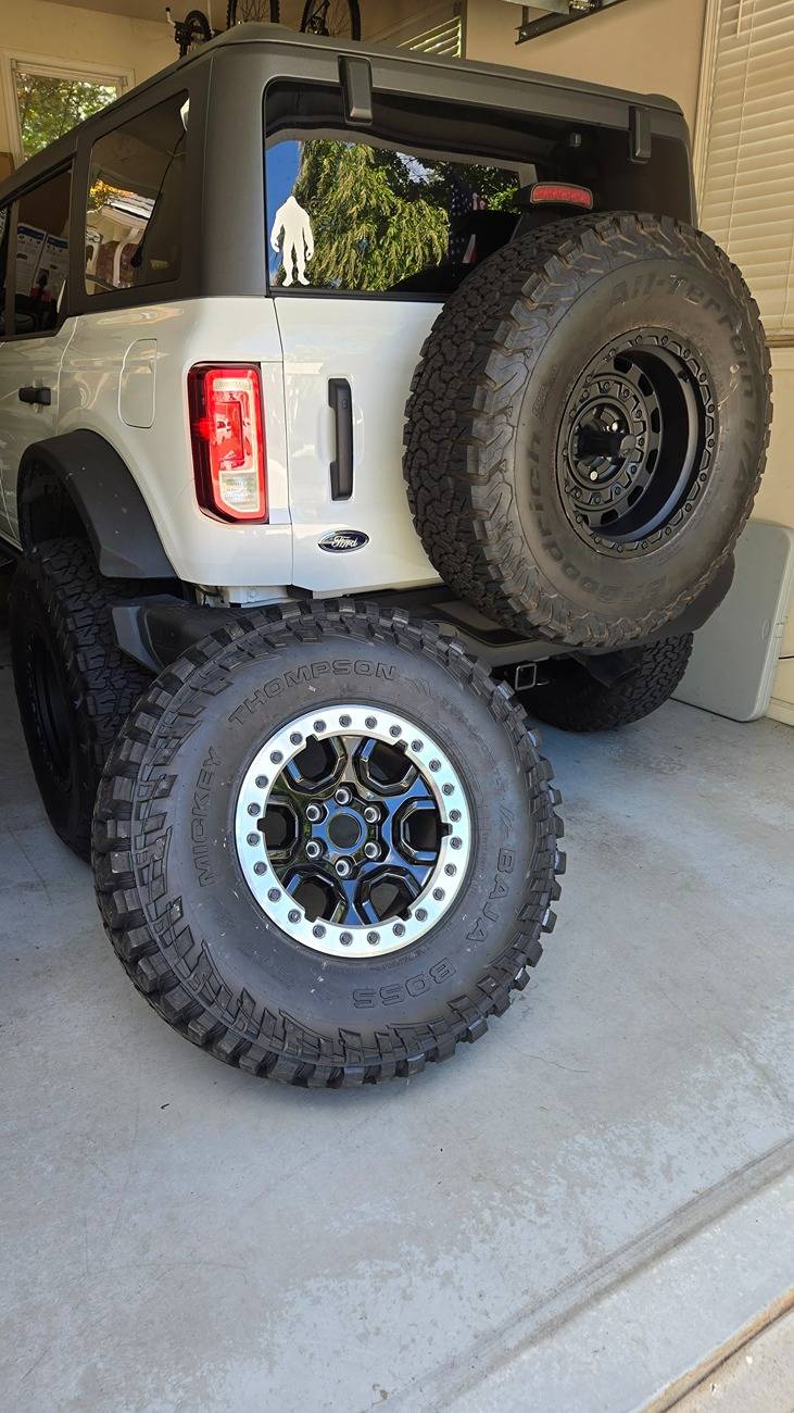 Ford Bronco Ford Performance bead lock ring - Real World review? 1000009621