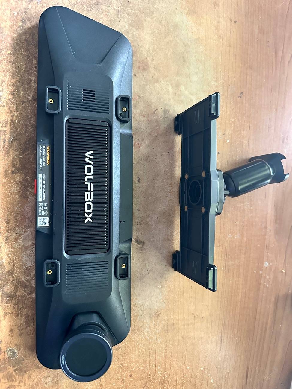 Ford Bronco WolfBox G900 Tripro mirror vibration resolved IMG_3350