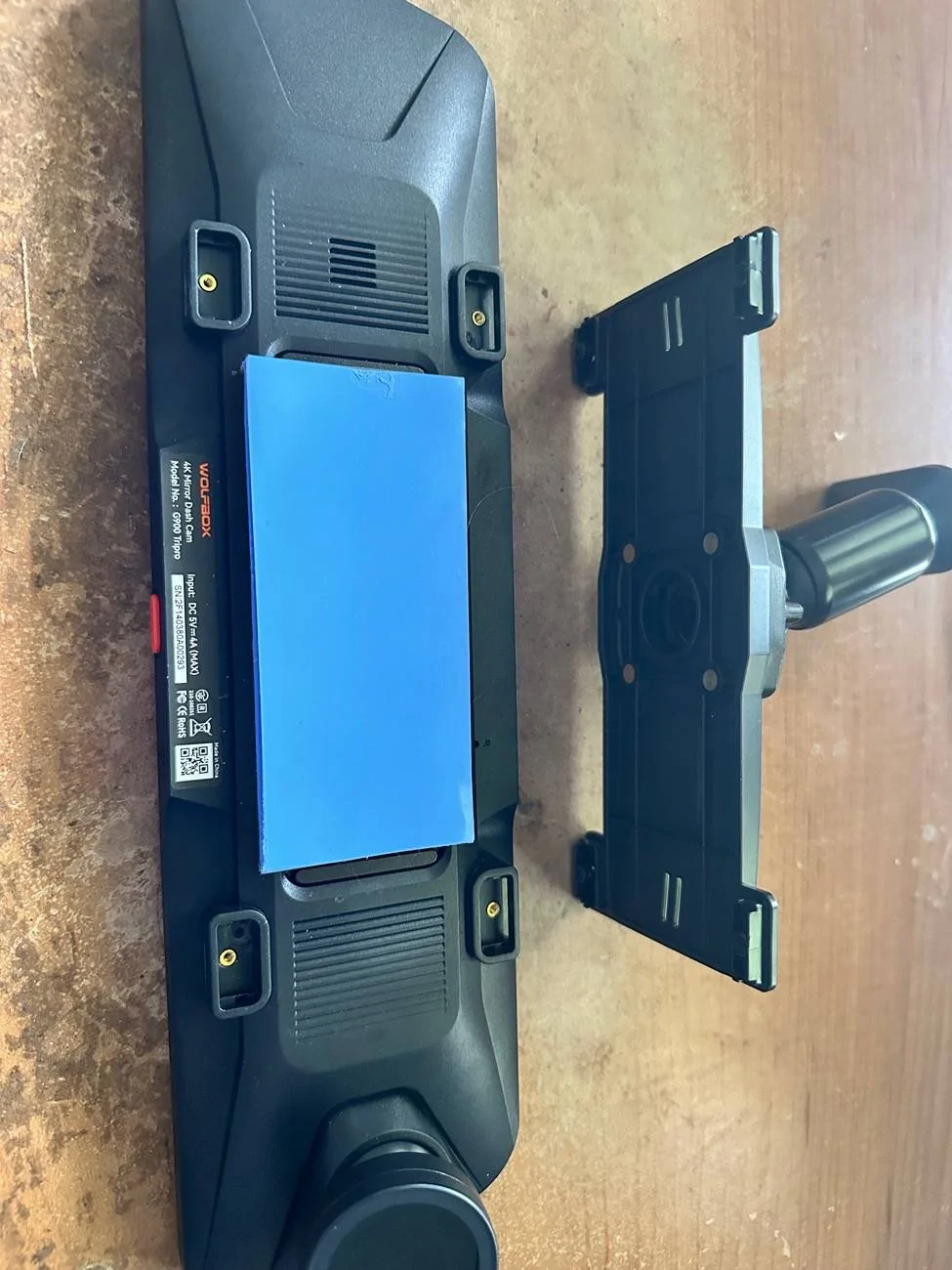 Ford Bronco WolfBox G900 Tripro mirror vibration resolved IMG_3353