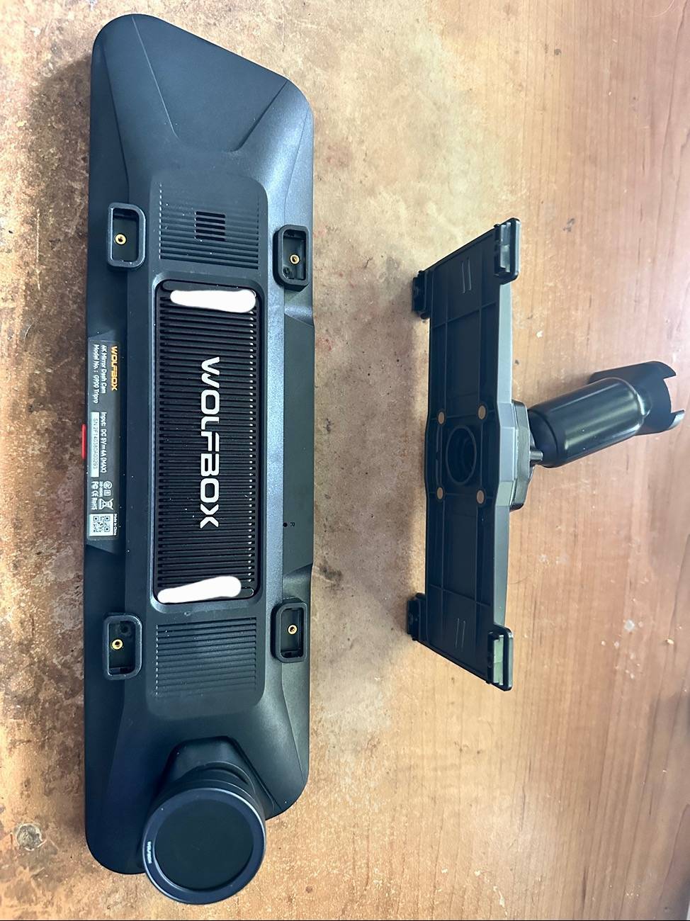 Ford Bronco WolfBox G900 Tripro mirror vibration resolved IMG_3350