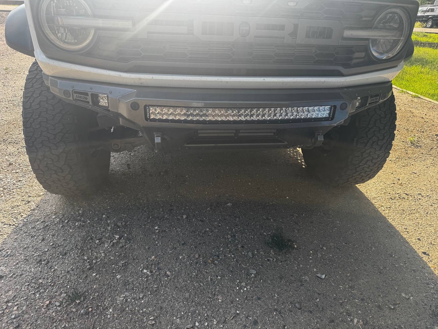 Ford Bronco Addictive desert design stealth front bumper IMG_6899