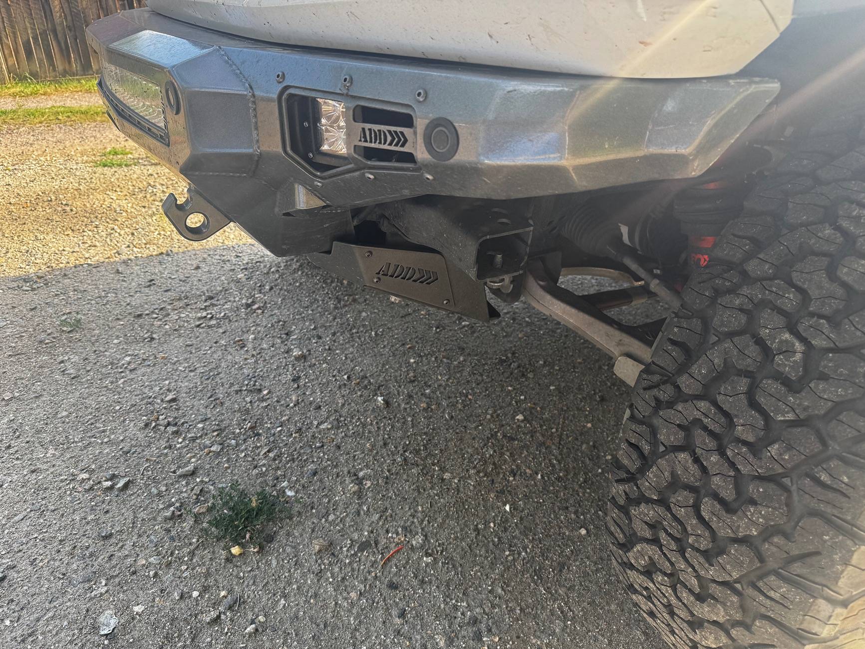Ford Bronco Addictive desert design stealth front bumper IMG_6902