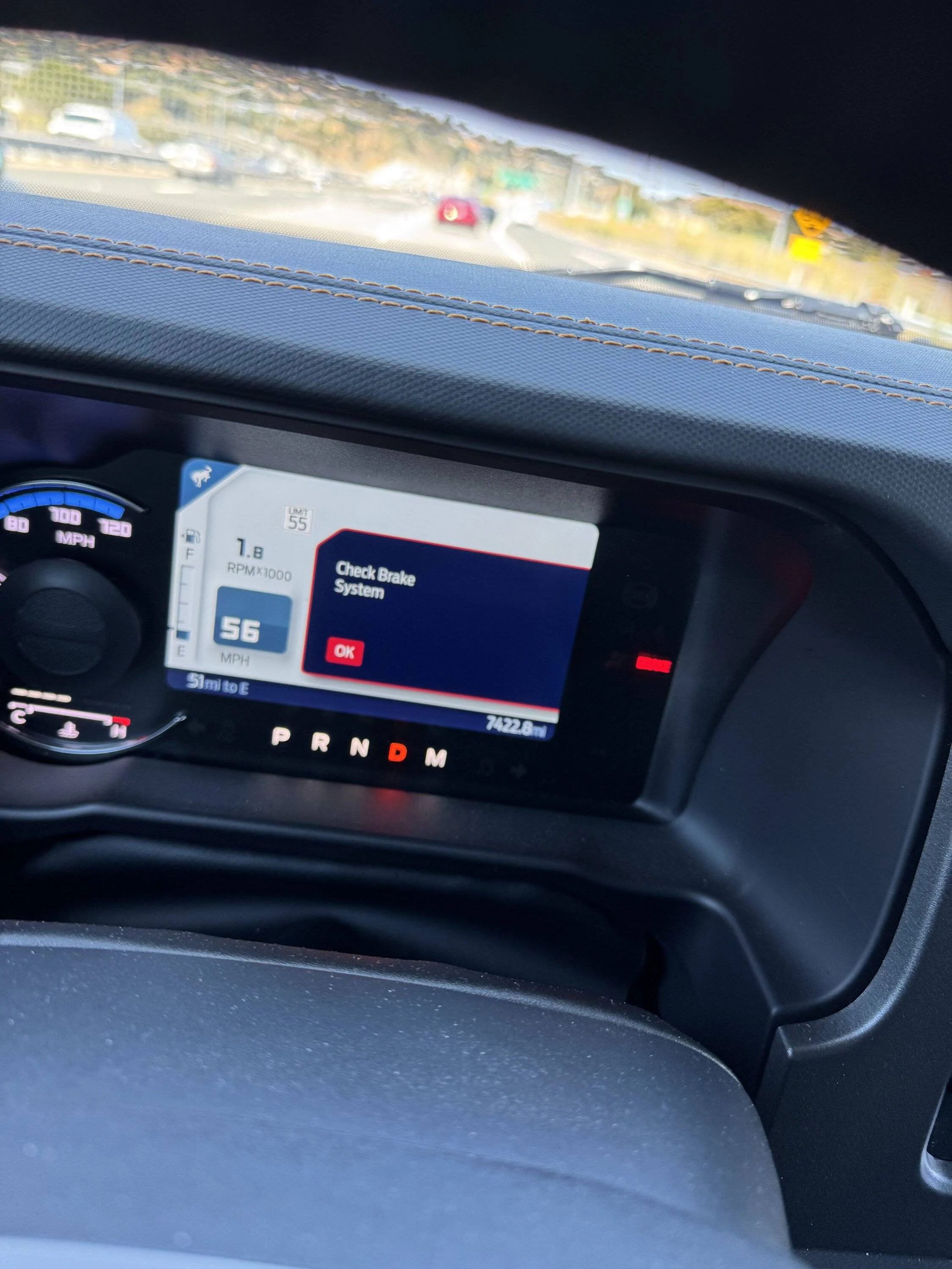 Ford Bronco Charging System Service Soon - Check Brake System - Codes IMG_4384