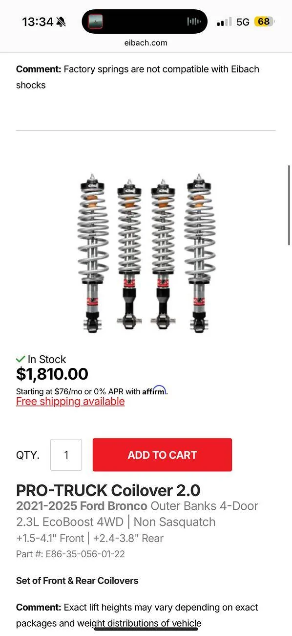 Ford Bronco Need Help Picking Eibach Coilovers! IMG_0966