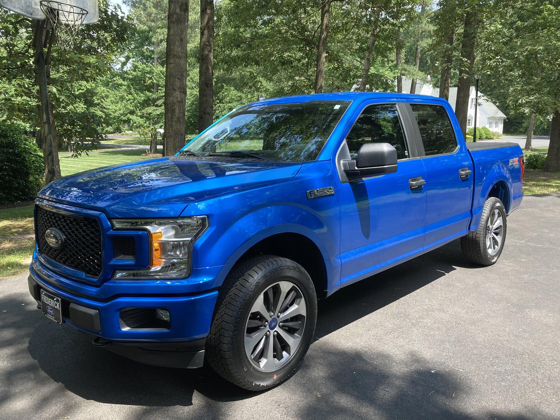 Ford Bronco Velocity Blue pictures? 20STX