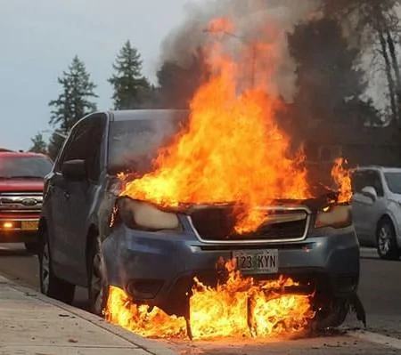Ford Bronco Element Fire Extinguishers Car_On_Fir