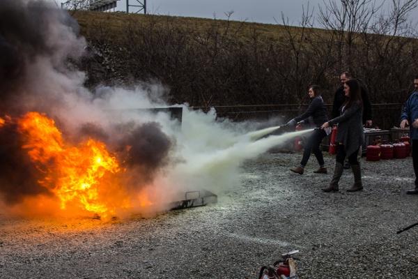 Ford Bronco Element Fire Extinguishers Fire Extinguisher Training Live Burn Old-1