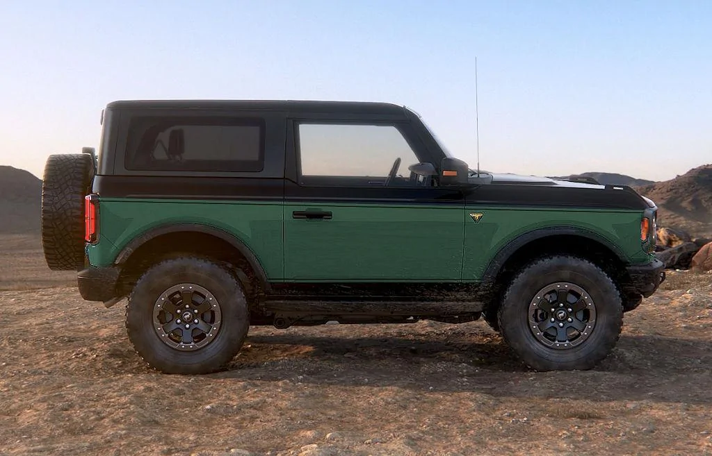 Ford Bronco Custom colors by painting g
