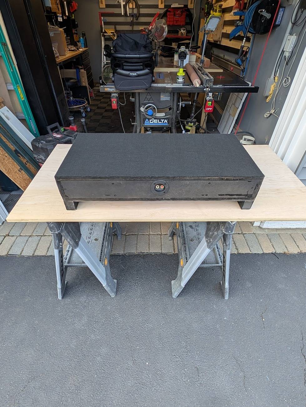 Ford Bronco Hardest hitting subwoofer enclosure I’ve ever made (w/ design image and cut list) PXL_20250704_174600474