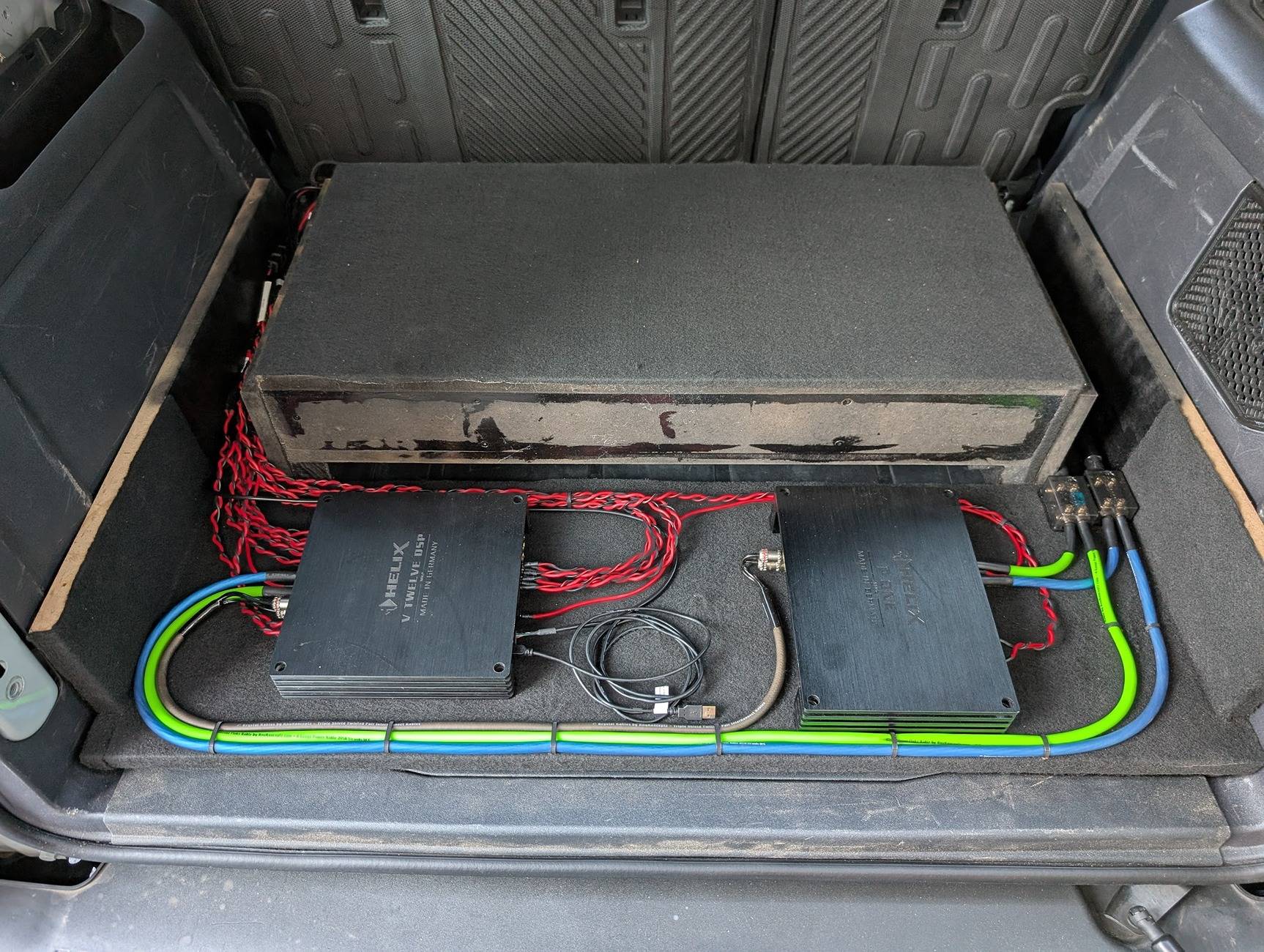 Ford Bronco Hardest hitting subwoofer enclosure I’ve ever made (w/ design image and cut list) PXL_20250728_220736186.MP