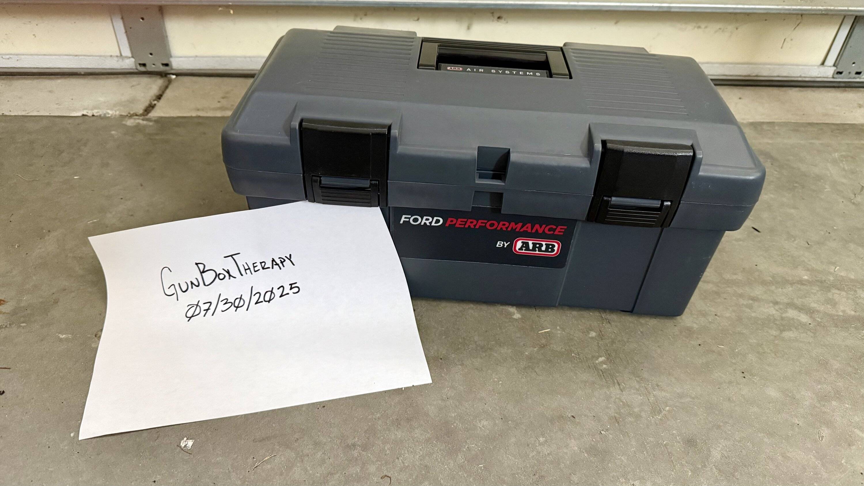 Ford Bronco ARB / Ford Performance Air Compressor Box (single) - $200 IMG_6845