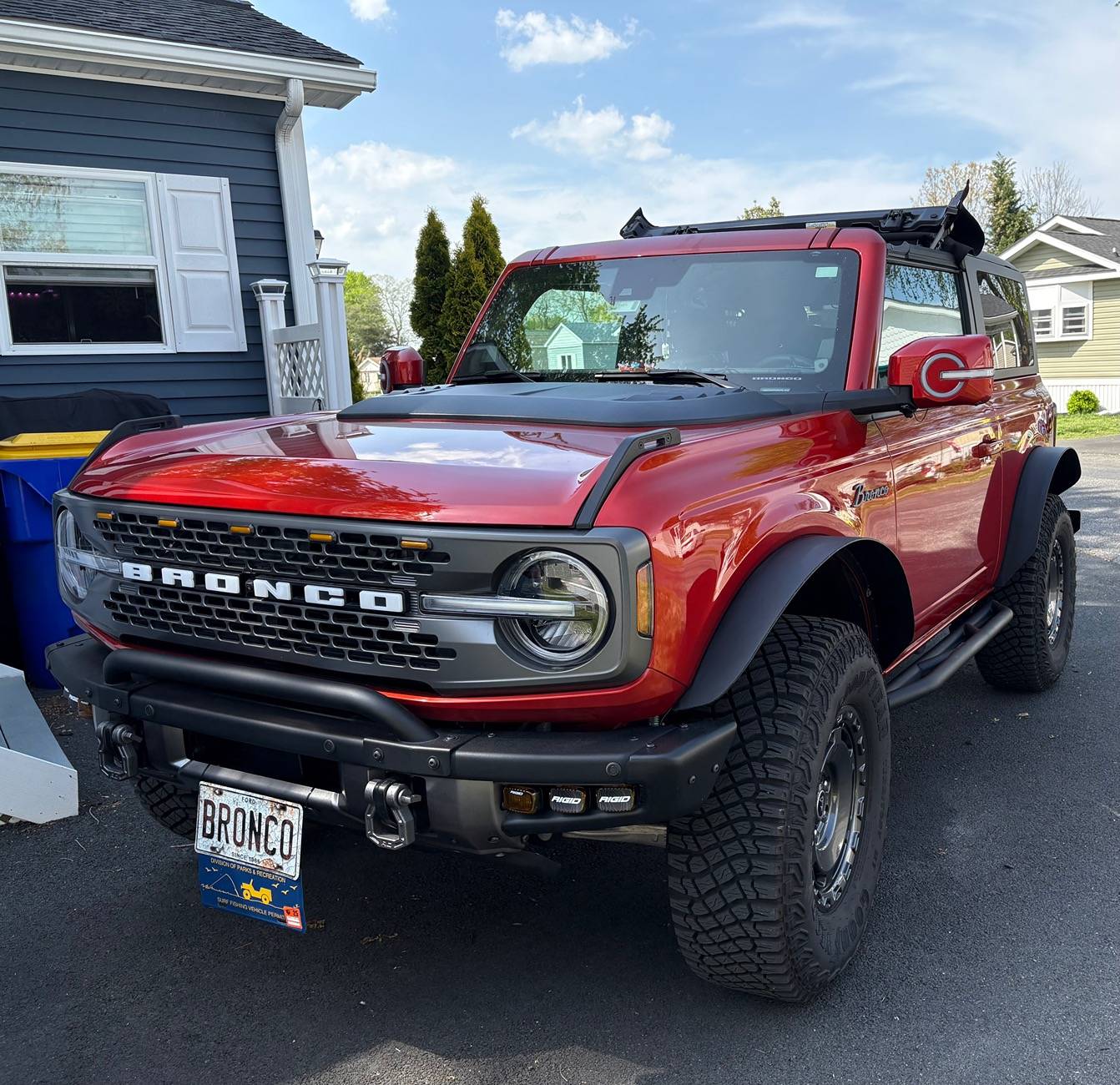 Ford Bronco Barricade HD Rock Sliders $150 IMG_0883