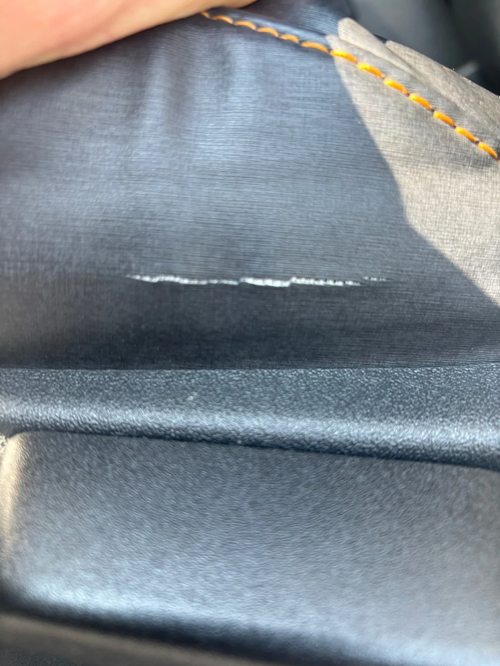 Ford Bronco MGV Seat Stress Tear IMG_0421