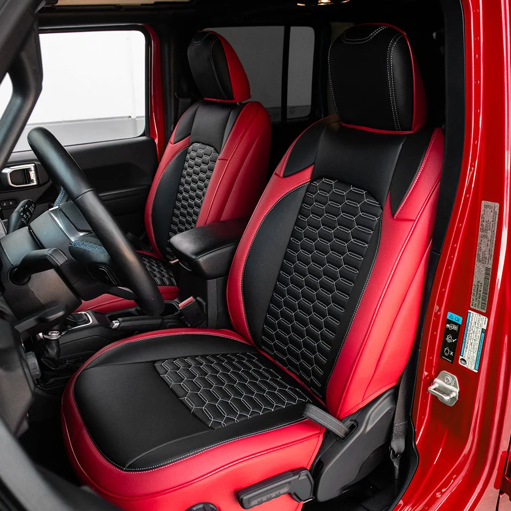 Ford Bronco 2021+ Ford Bronco 4 Door /2 Door/ Sport Custom Leather Seat Cover (Kustom Interior) 1_0003_DSC_1740