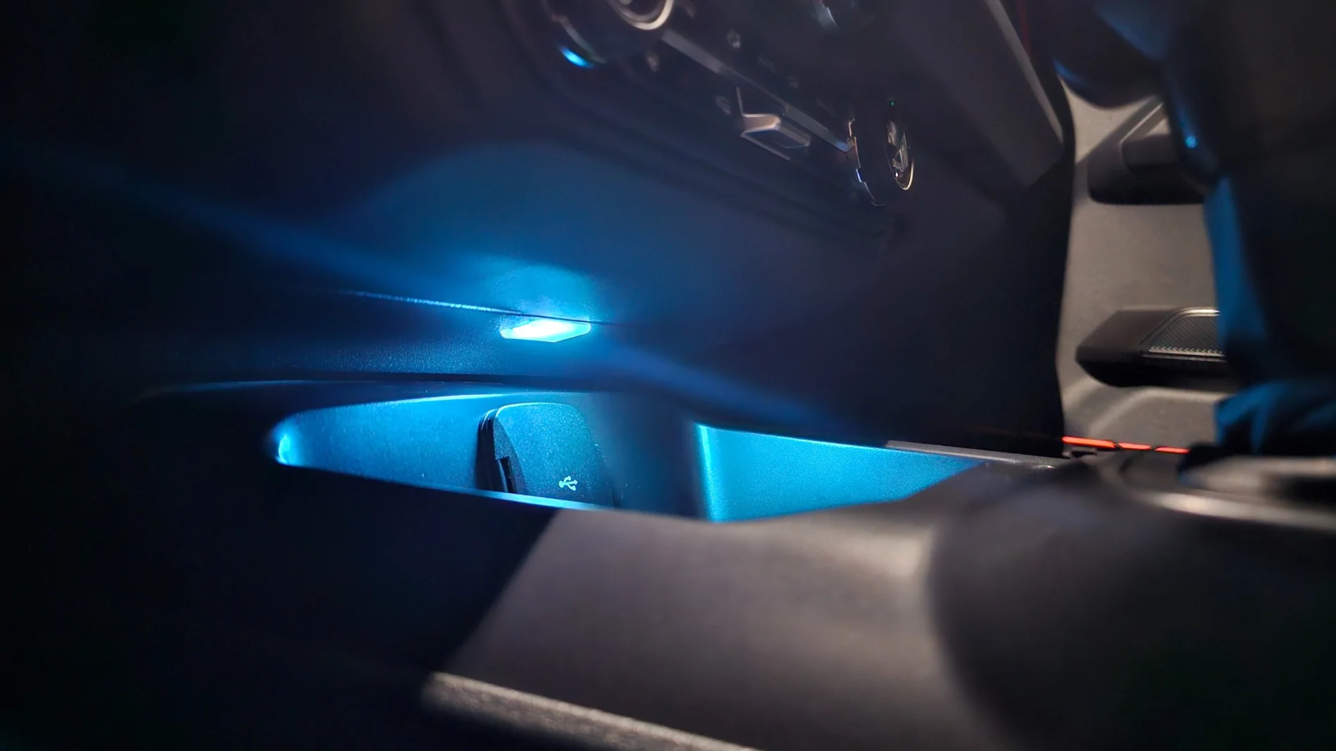 Ford Bronco Color changing ambient lighting using Ford OEM parts 1000029199
