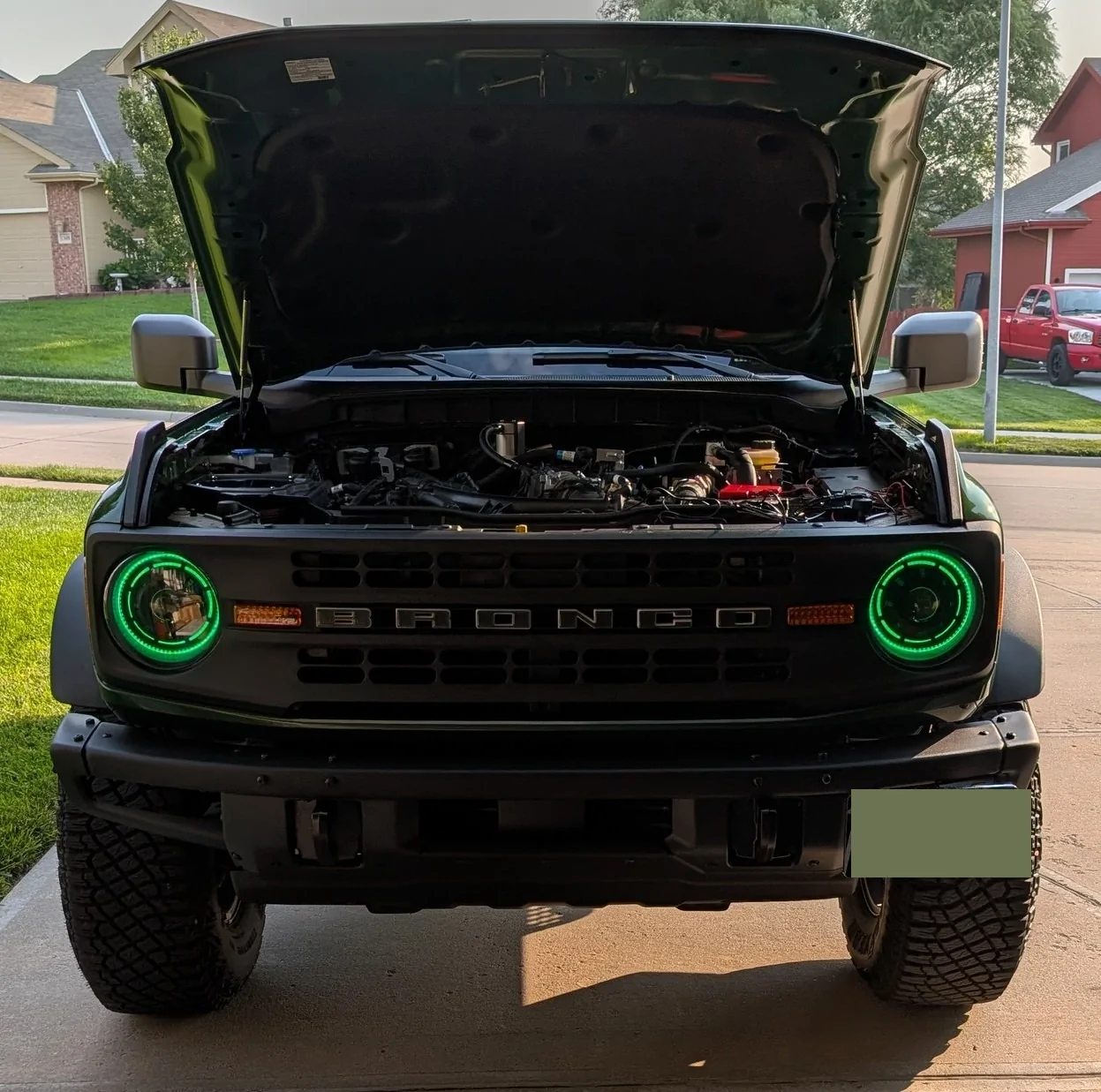 Ford Bronco Iceman's Lil Green Pony Build - 2024 Black Diamond Oracle_Green-R2