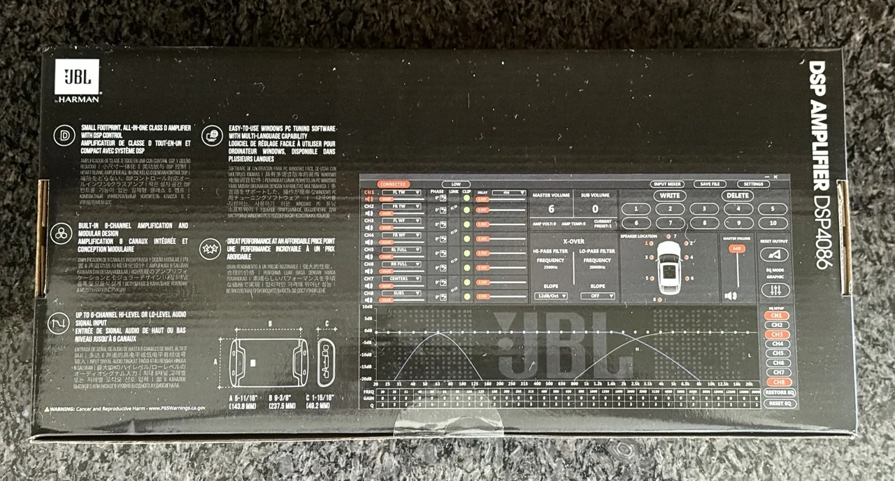 Ford Bronco JBL DSP Amplifier DSP4086 (NEW) IMG_0669 2 Larg