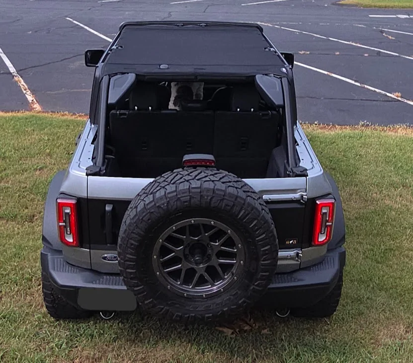 Ford Bronco Customer Photos!  JTopsUSA Premium Bimini Sun Shades 20250803_105300-EDIT