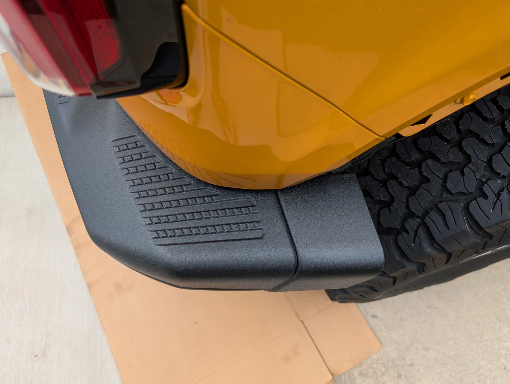 Ford Bronco Solution Finish - success on faded fenders and rear bumper no_splotchy