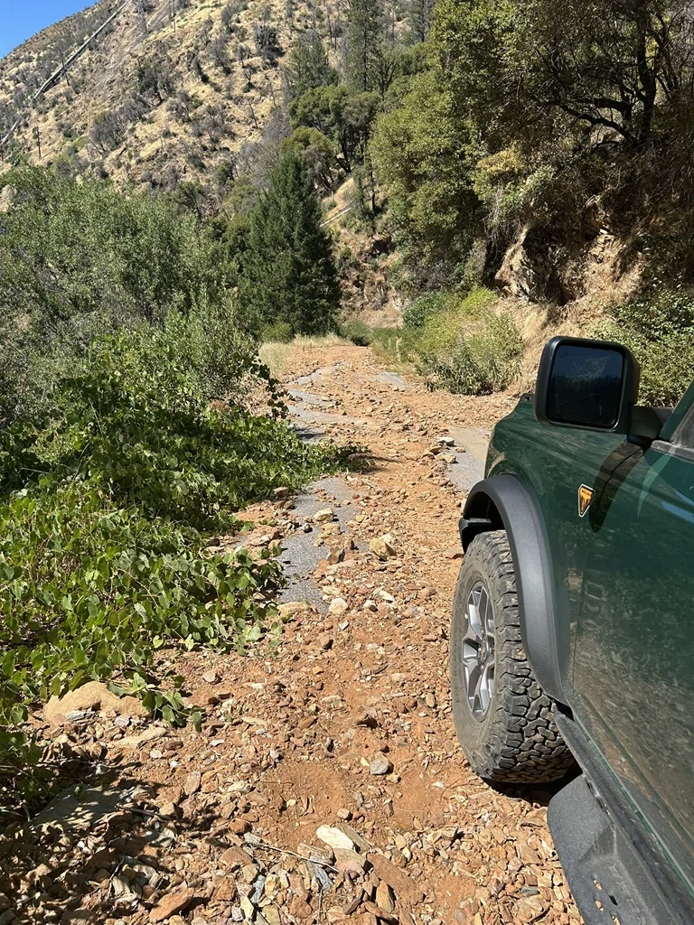 Ford Bronco Middle Fork American River Fun Adventure/Fiasco/Learning Experience FR 23 Rocky Road 3