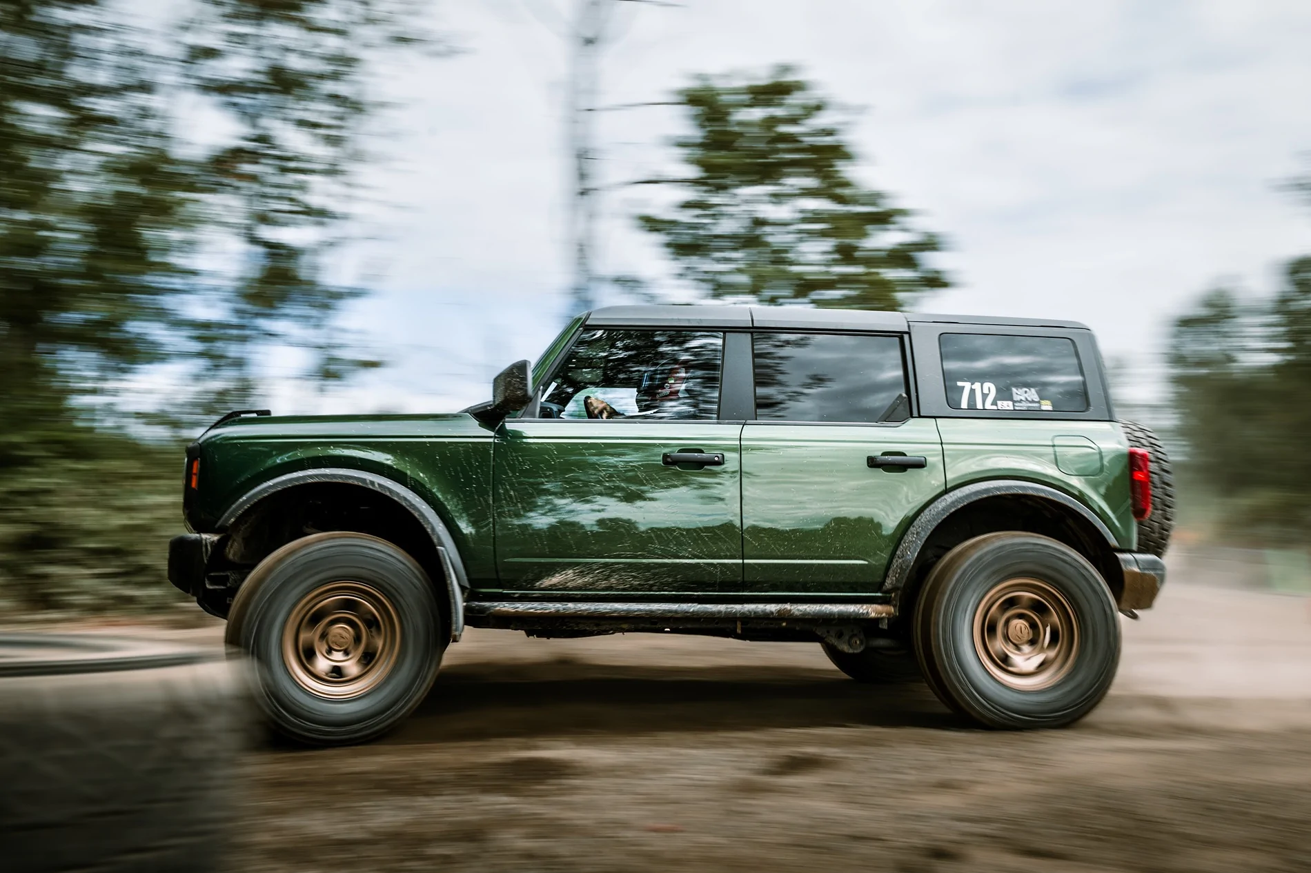 Ford Bronco Rallycross in a Bronco!?! Rallycross Fest 2025 (2)