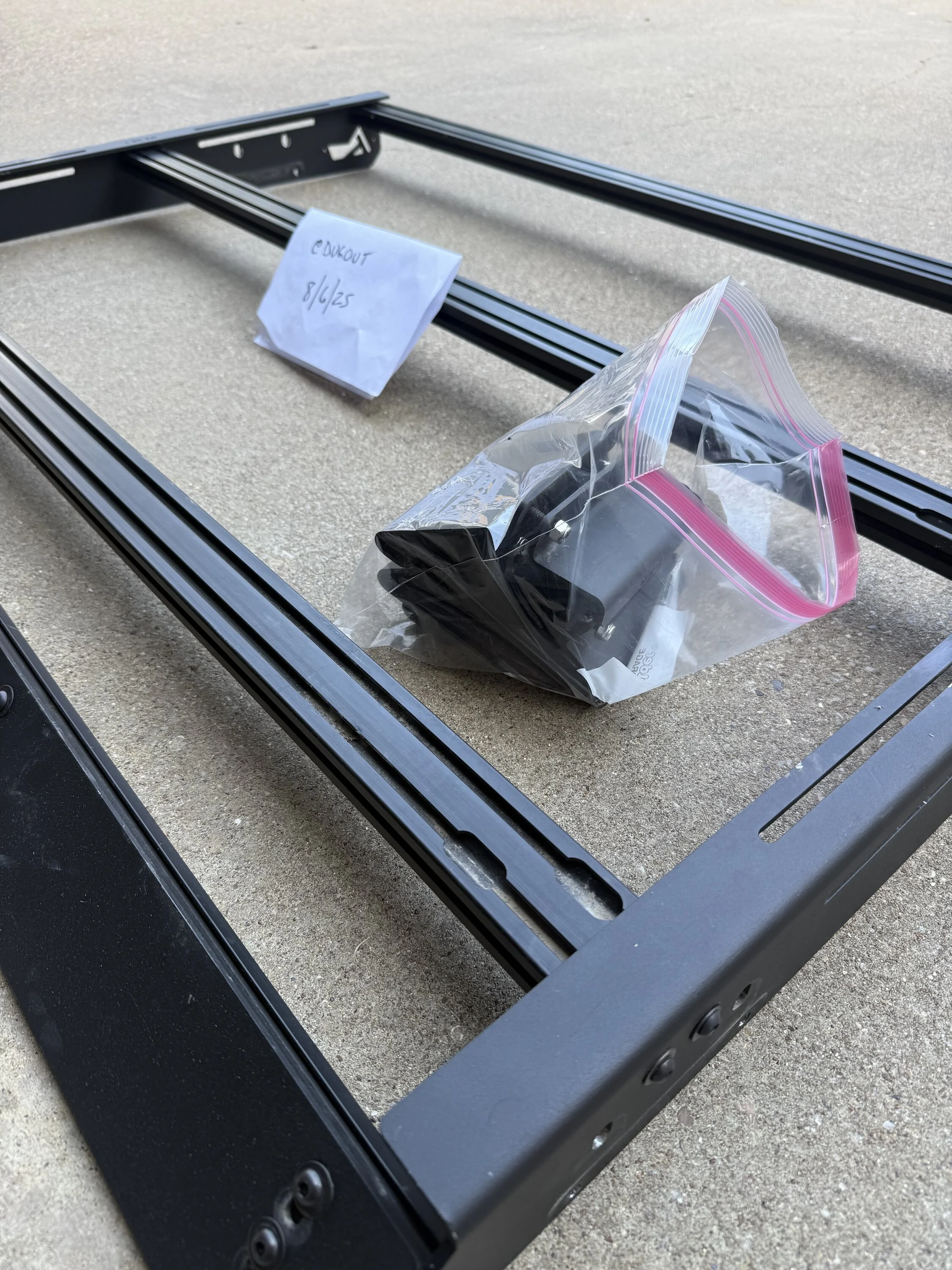 Ford Bronco SOLD - Trailrax - MODULAR HALF RACK IMG_2788