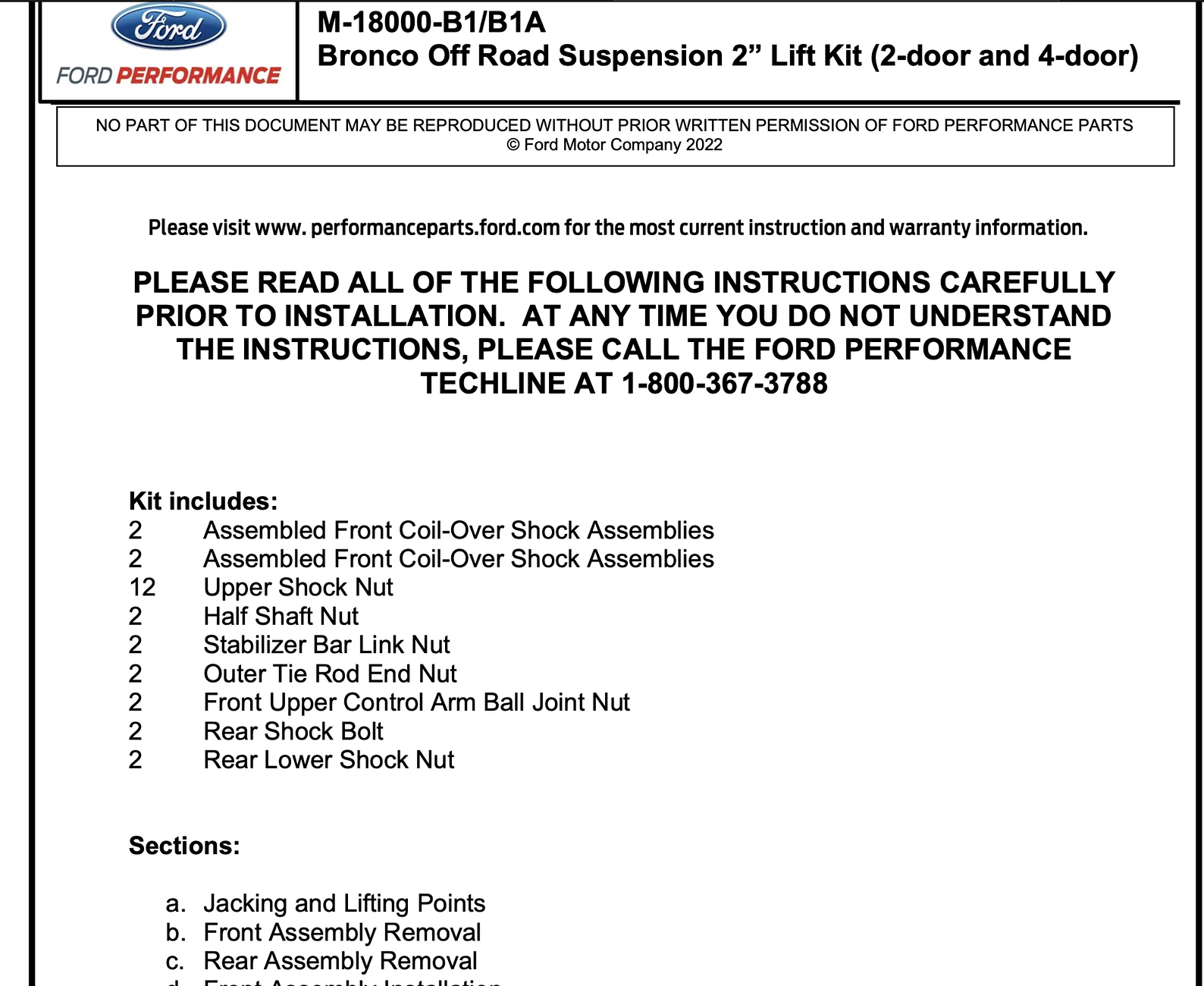 Ford Bronco HOSS 3.0 Suspension Kits - Now available from Ford Performance! Screenshot 2025-08-07 at 9.25.18 PM