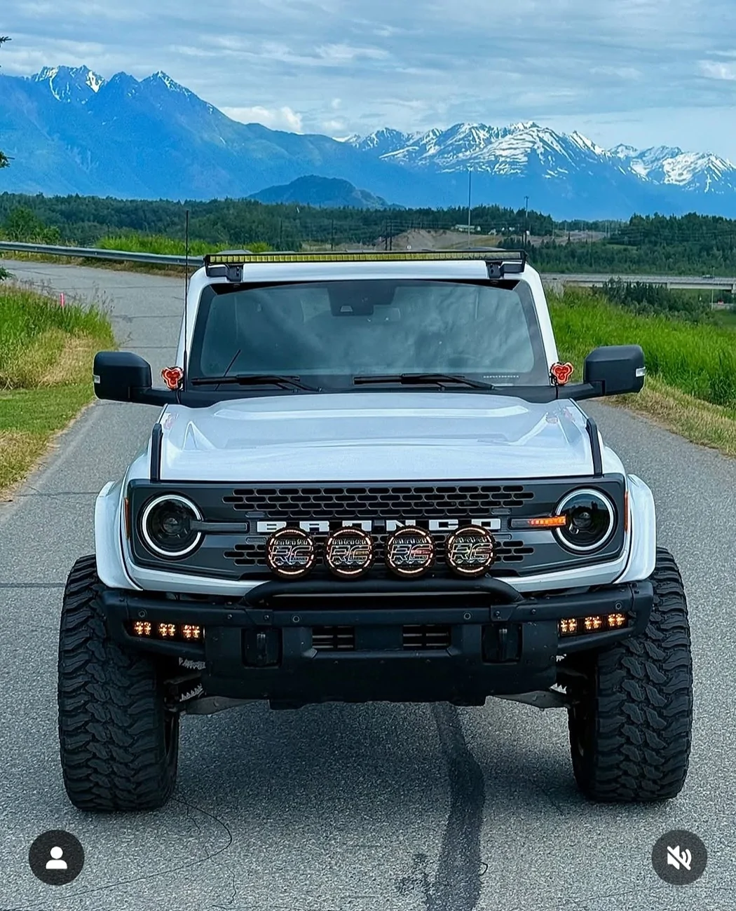 Ford Bronco Rough Country Squared Fender Flares 1000013522