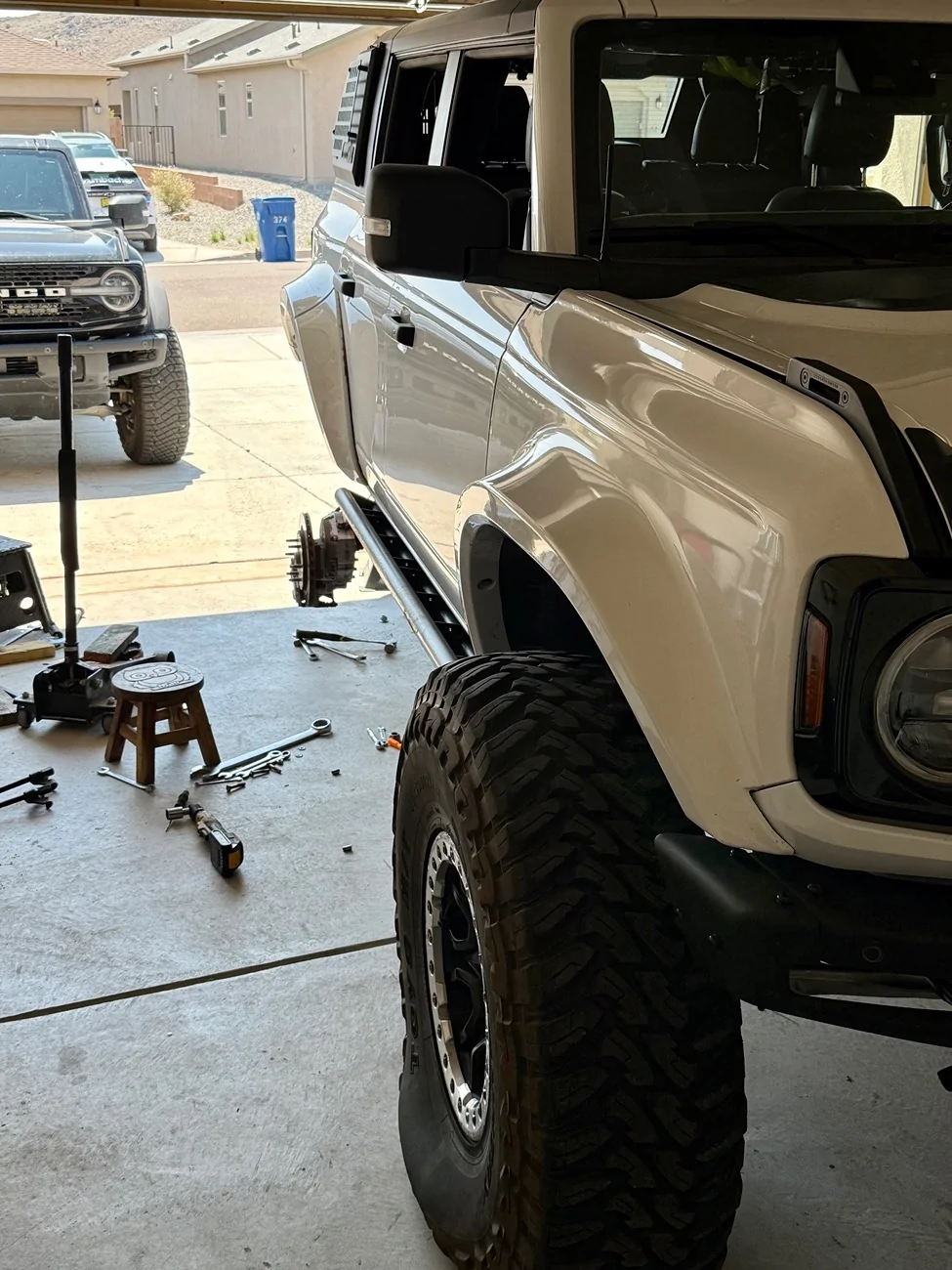 Ford Bronco Braptorizing 2 door Bronco... First Edition Warthog... IMG_7612