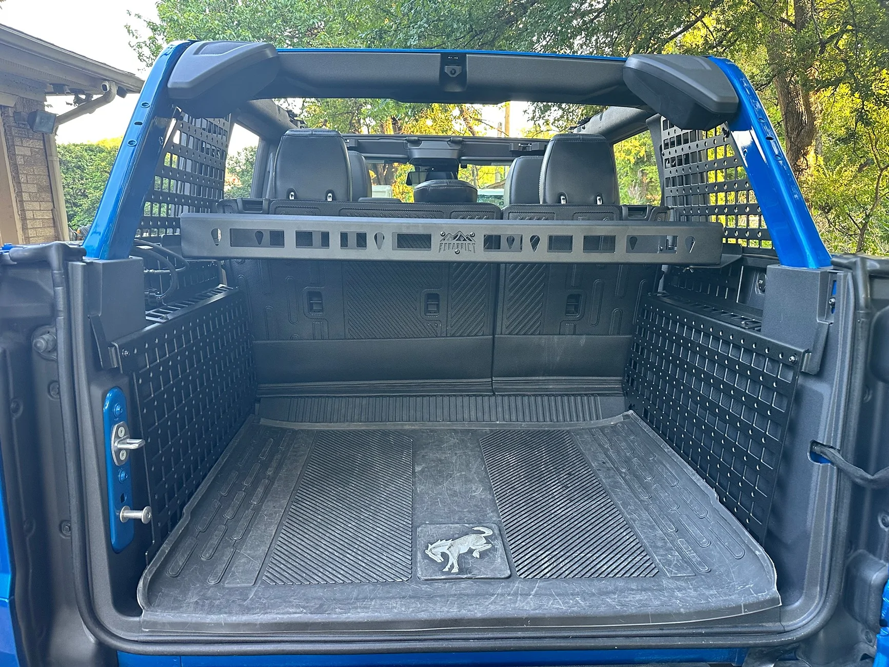 Ford Bronco Molle Panels - Rear Cargo Area IMG_3403
