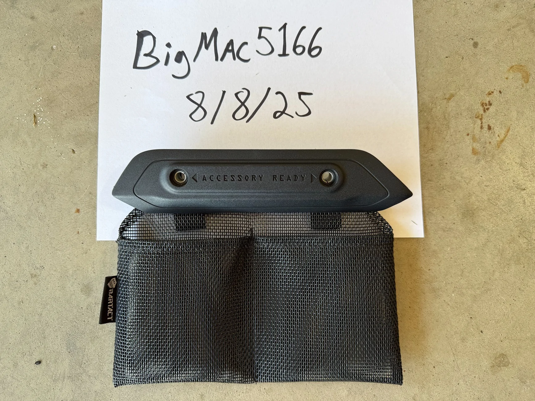 Ford Bronco Center Handle Delete and Bartact Pouch - $20 IMG_0542