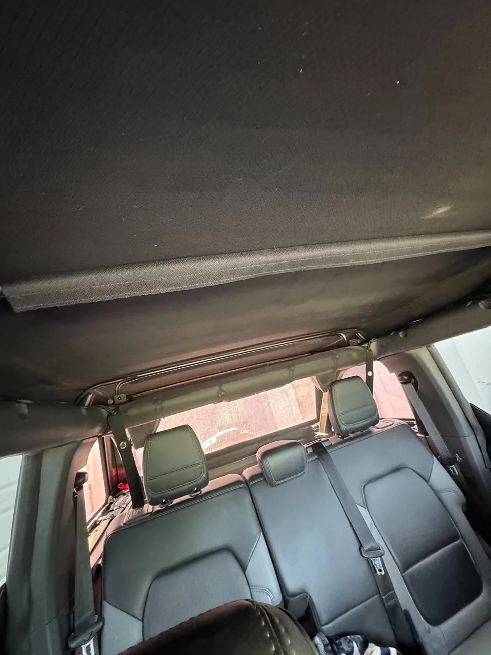 Ford Bronco Trektop Installed on a 4-door IMG_0240