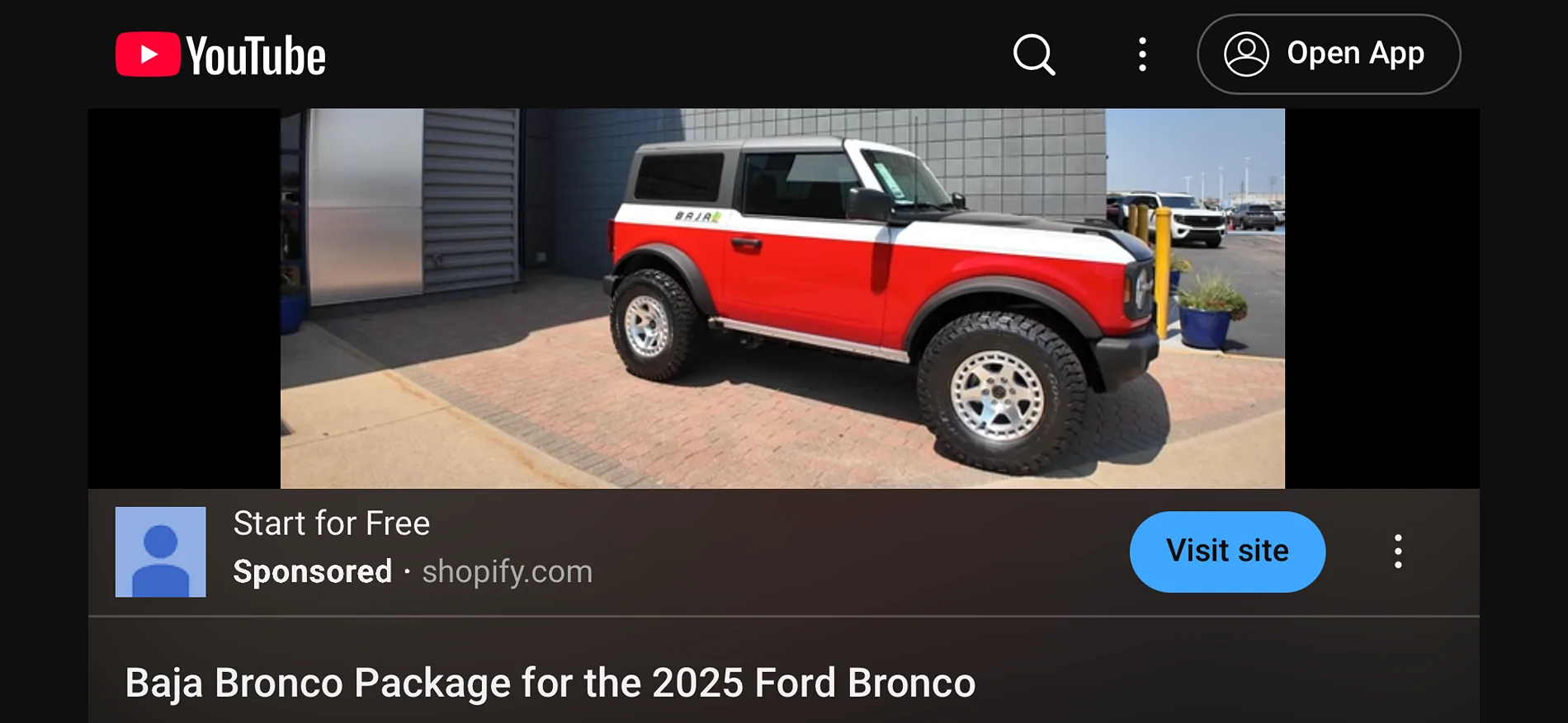 Ford Bronco Can I do side stripes myself? IMG_6478