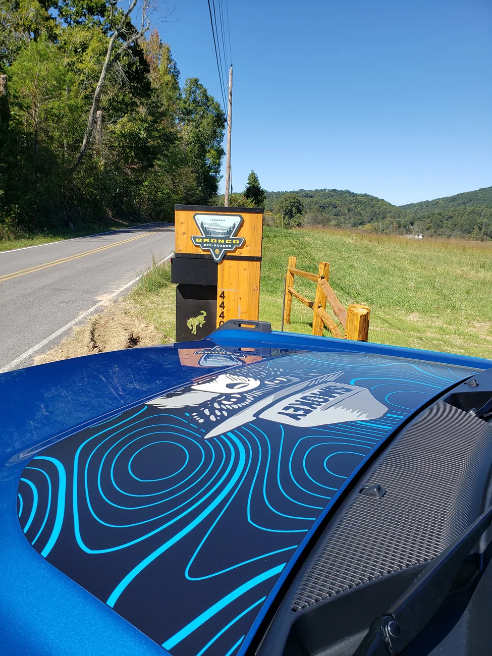 Ford Bronco Share Your Graphics Decals OffRoadeo Road sign
