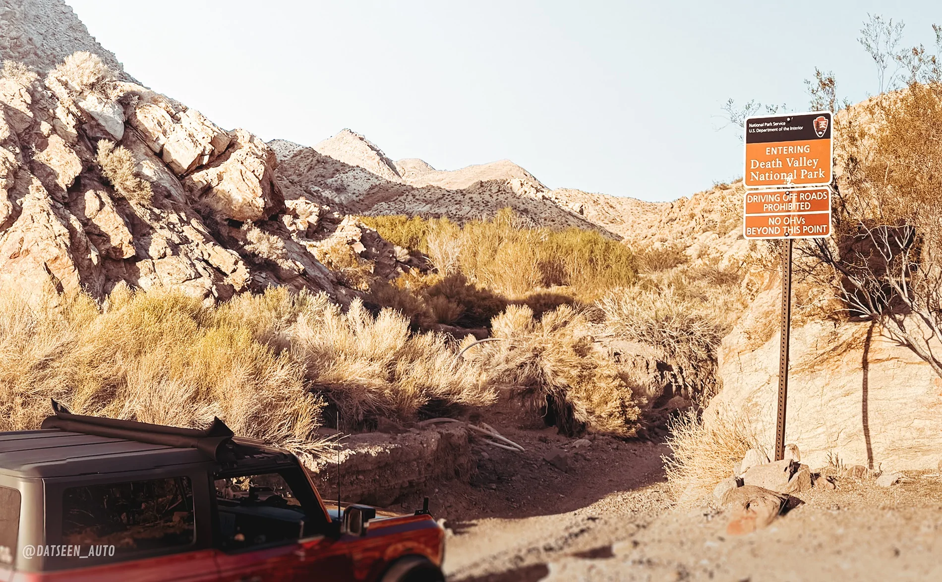 Ford Bronco Red Bandit visits Trona Pinnacles and Death Valley UnNamed-97