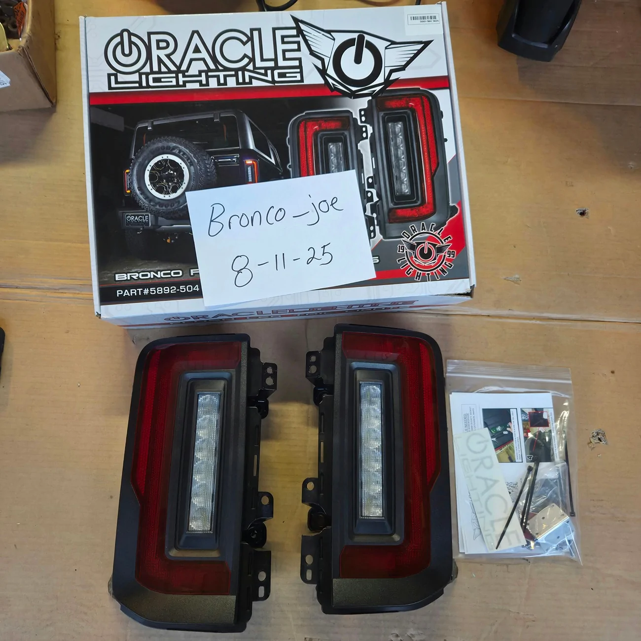 Ford Bronco Oracle lighting rear led flush mount $250 20250811_201024