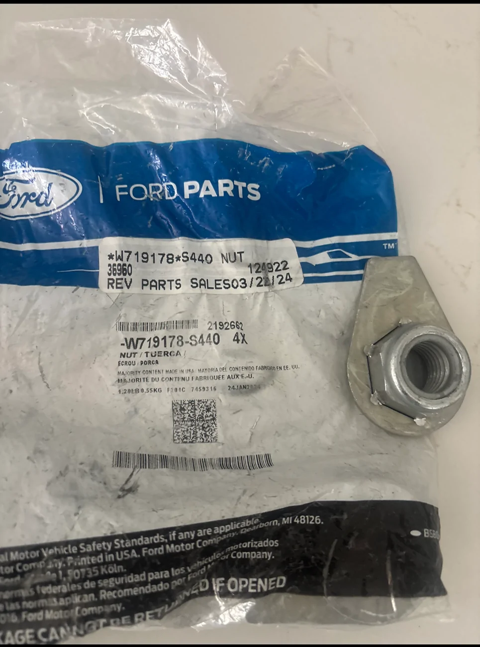Ford Bronco Best way to remove front shocks? shock nut pictur