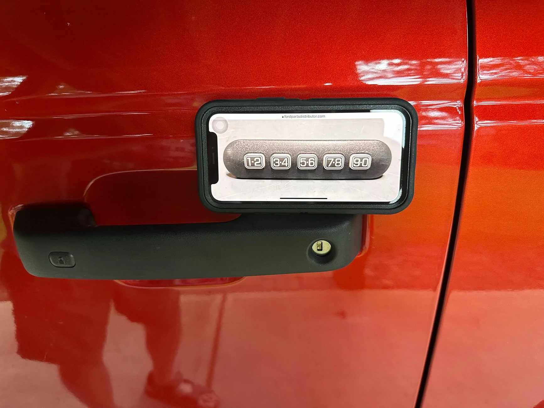 Ford Bronco Door entry code IMG_1669